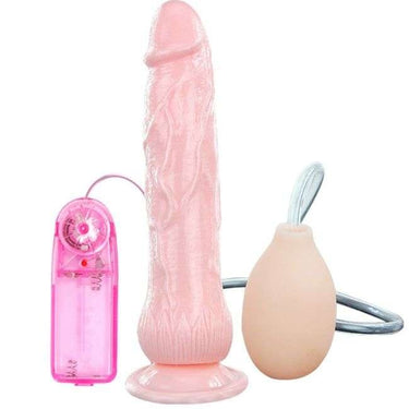 Dildo Vibrante Realistico con Funzione Squirt e Vibrazioni Potenti